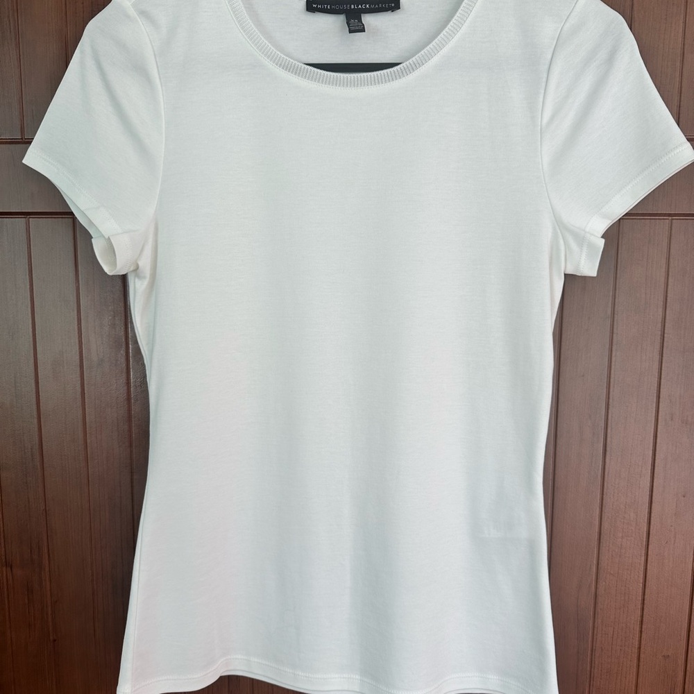 White Short Sleeve Top